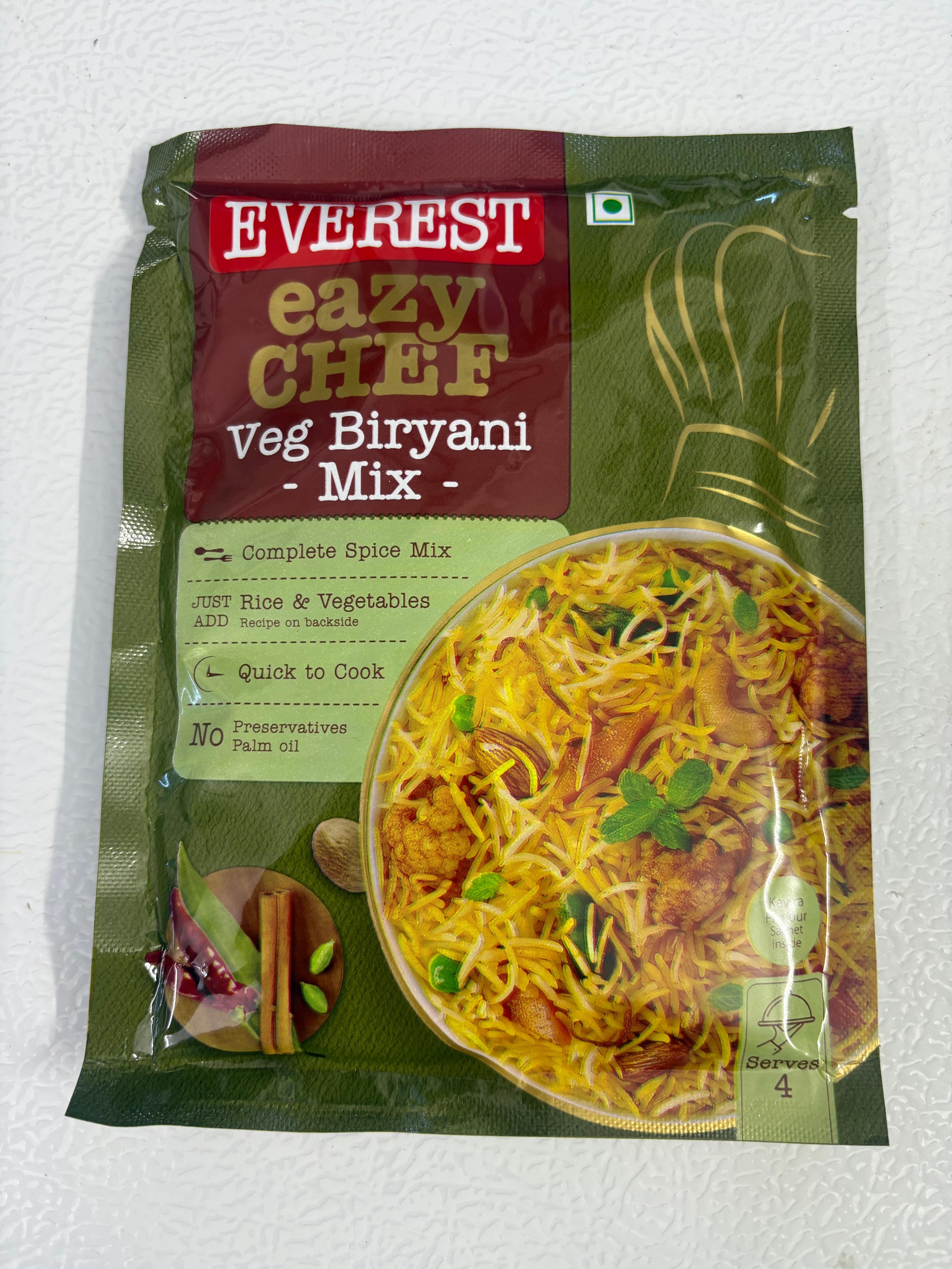 Everest Eazy Chef Veg Biriyani Mix Masala