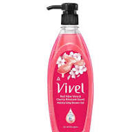 Vivel Shower Gel (Red Aloevera & Cherry Blossom Scent)