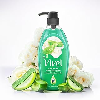Vivel Shower Gel (Aloevera & White Rose Scent)