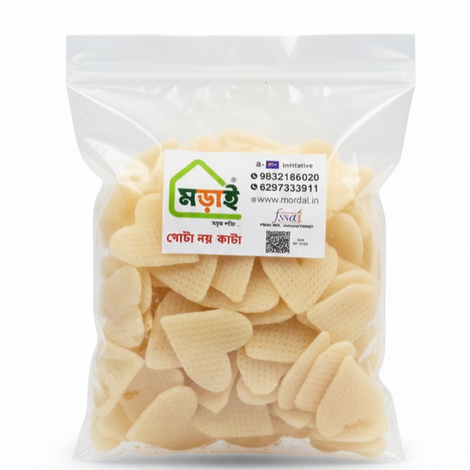 Mordai Love Shape Papad