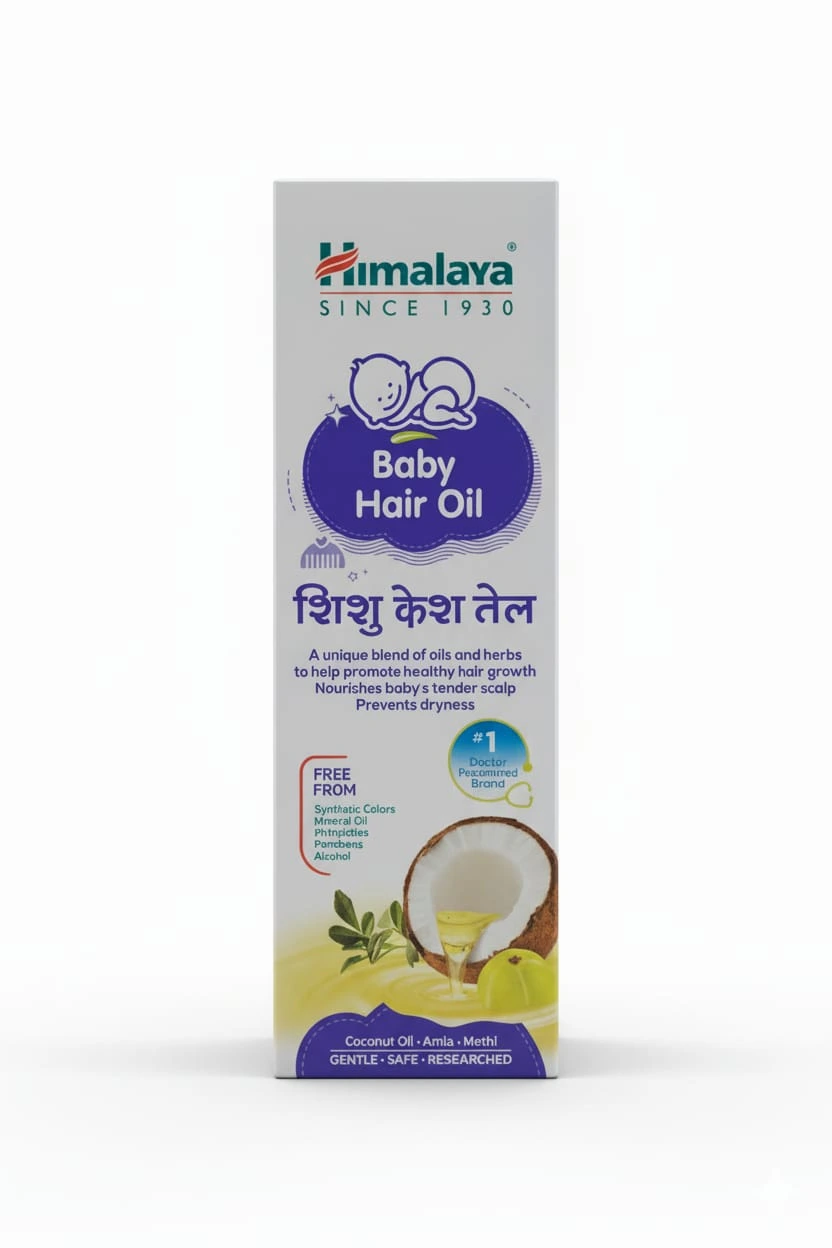Himalaya Baby hair oil