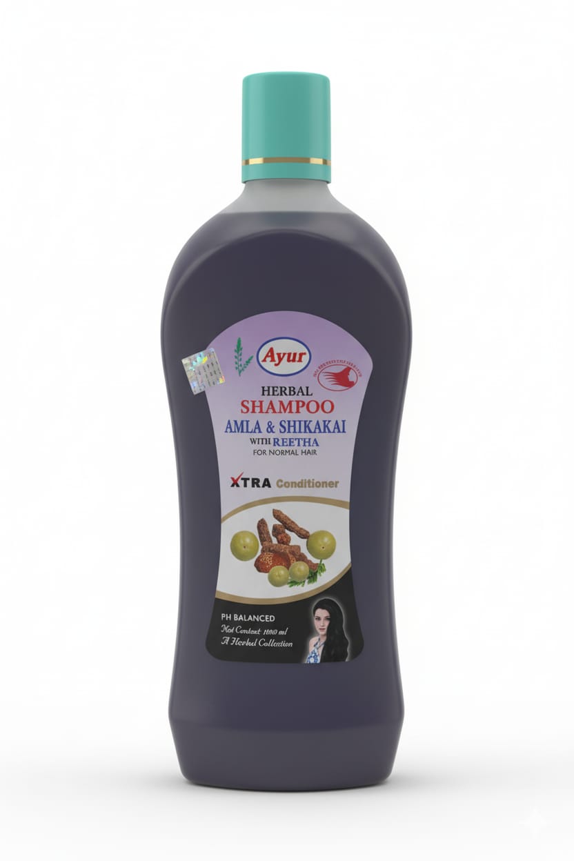 Ayur Herbal Shampoo Amla & shikakai