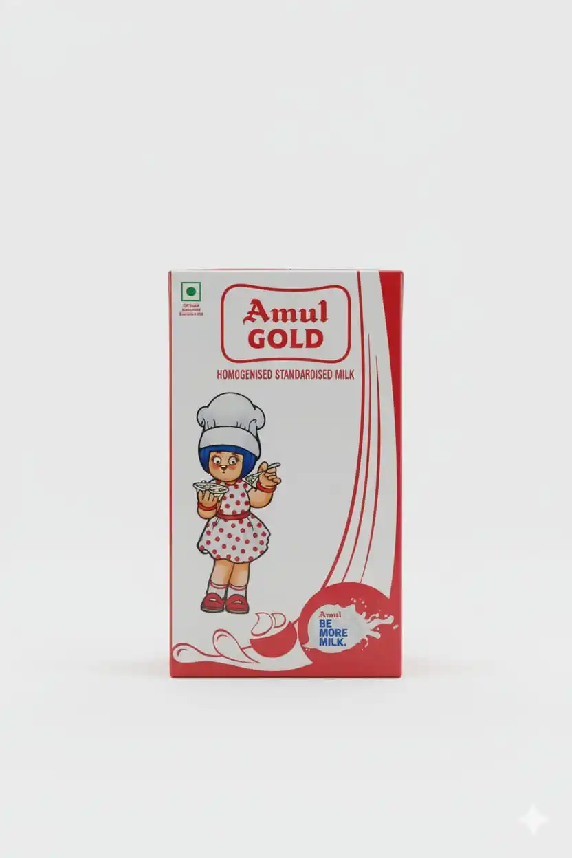 amul gold homogenised standardised milk