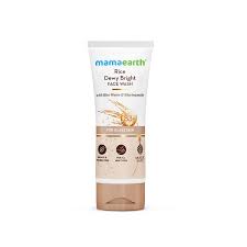 Mamaeartth Rice Dewy Bright Face Wash