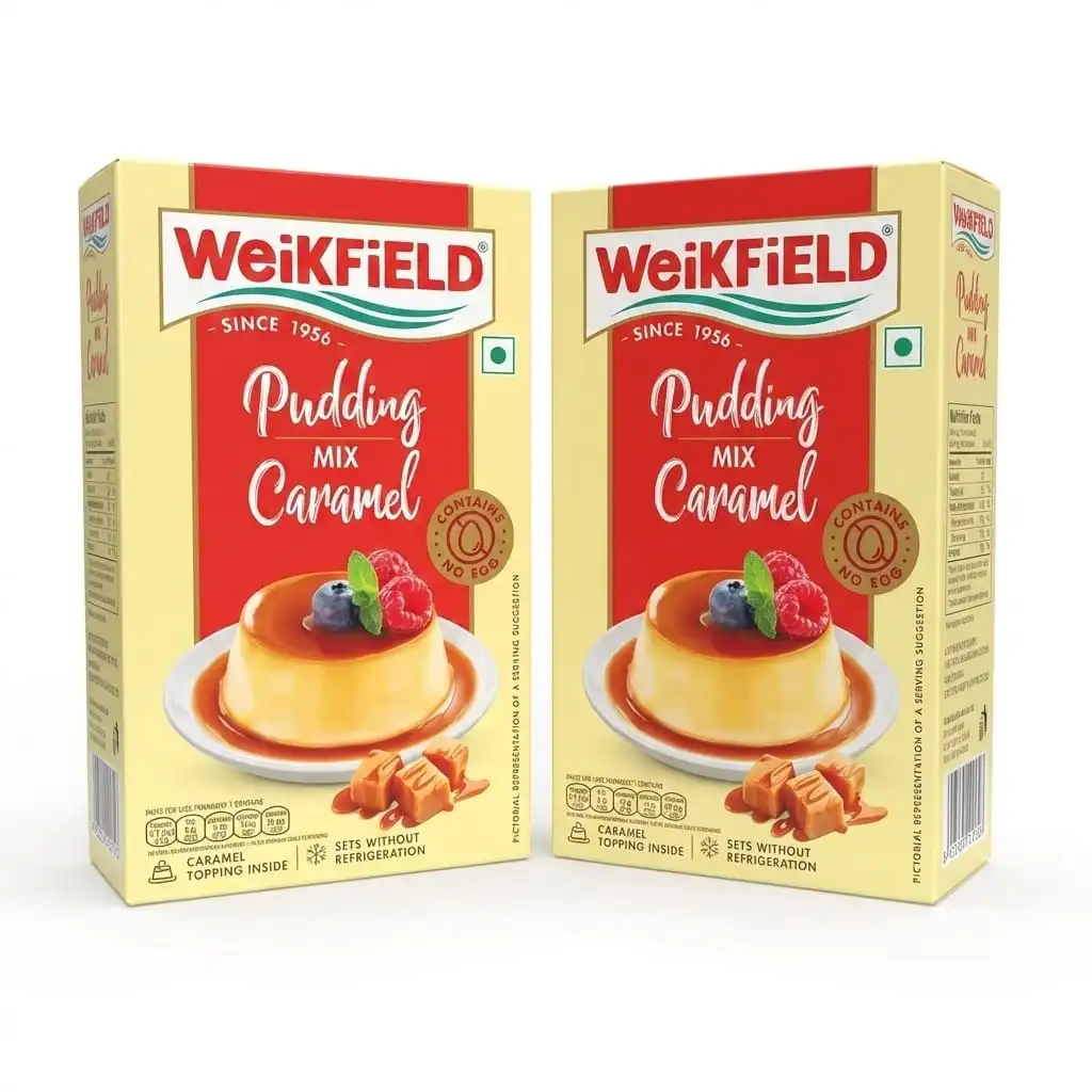 Weikfield Caramel Custard Mix