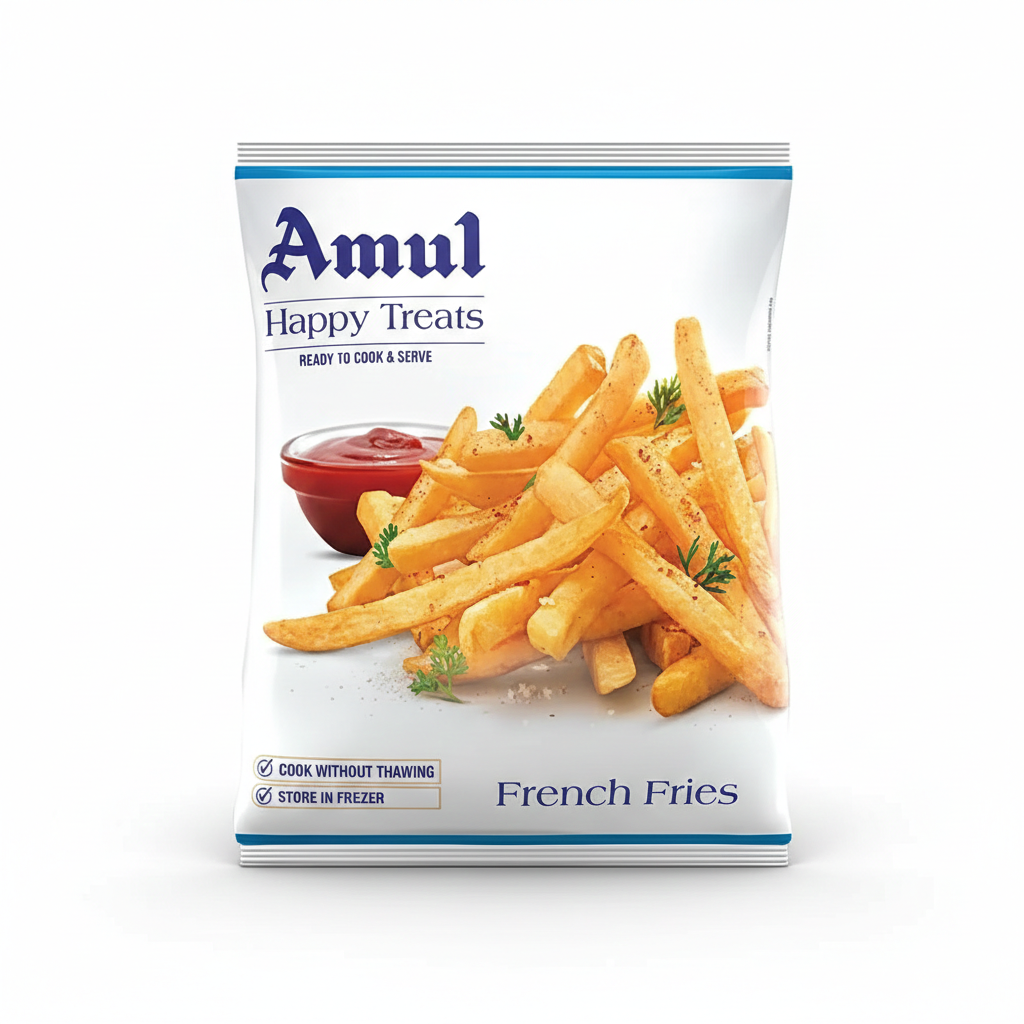 Amul Happy Treats French Fries, 425 g