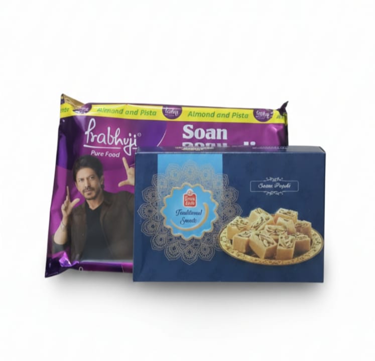 prabhuji soan papdi with comdo