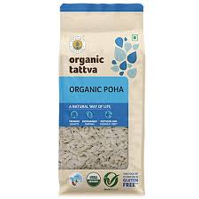 Organic Tattva Organic Poha Thick, 500 g Pouch