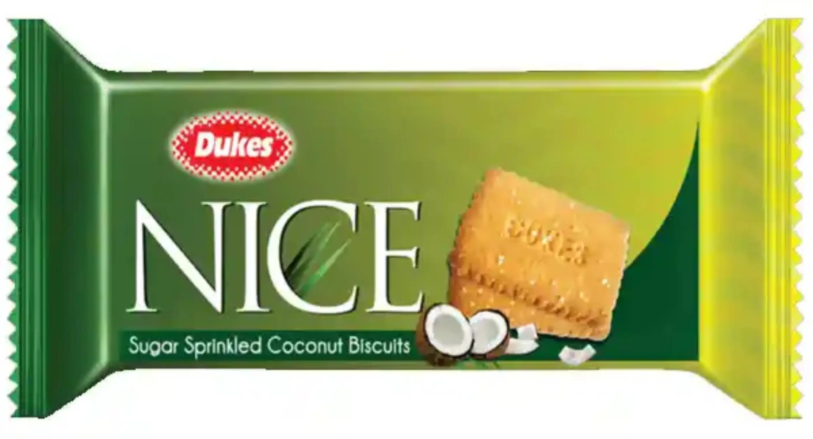 Dukes Nice Sugar Sprinkled Coconut Biscuits