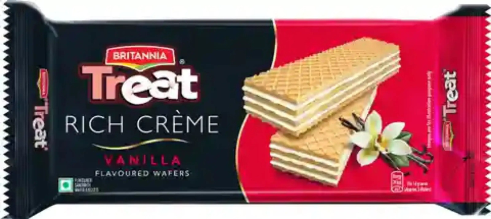 Britannia Treat Rich Creme Vanilla Flavoured Wafers