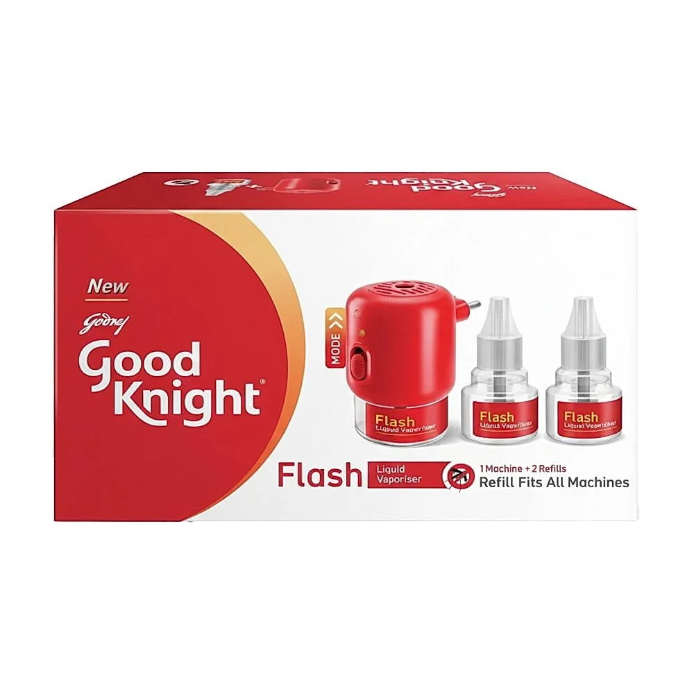 Good Knight Flash 1Machine+2Refills