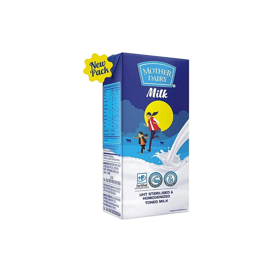 Mother Dairy Toned Milk