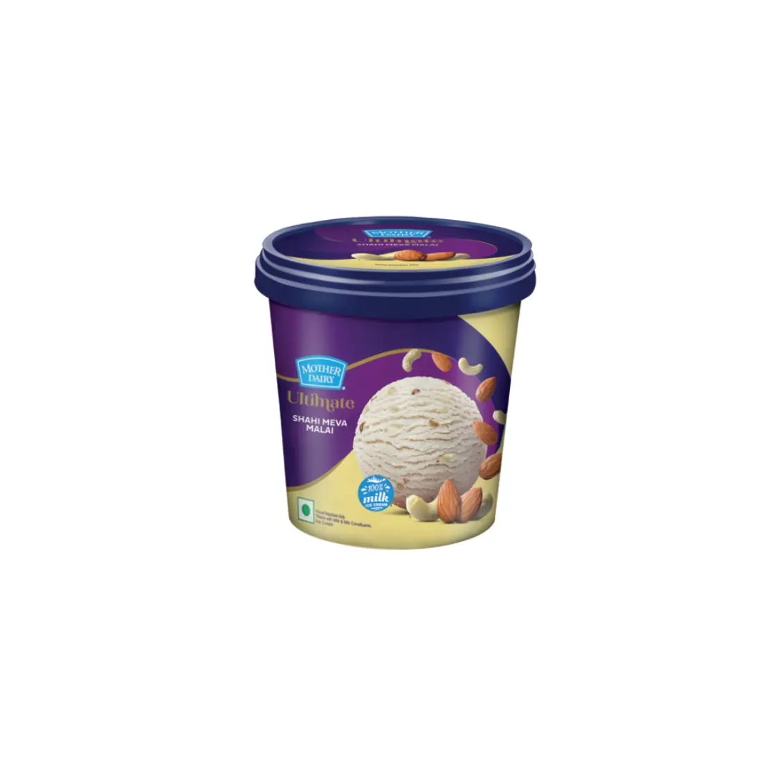 Mother Dairy Ultimate Shahi Meva Malai Ice Cream