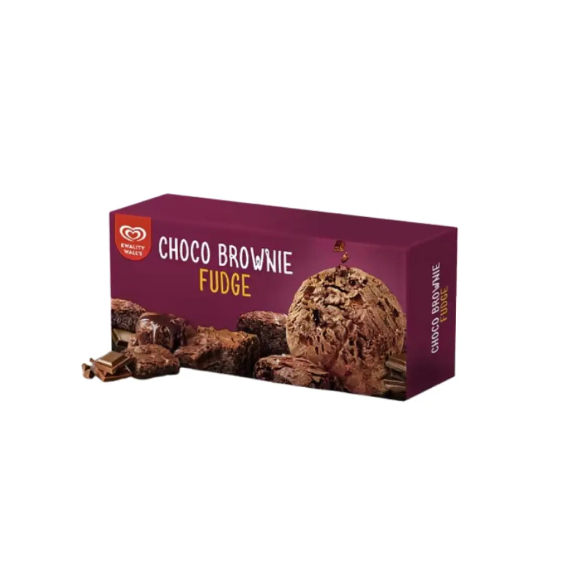Kwality walls - Tub Choco Brownie Fudge Ice cream