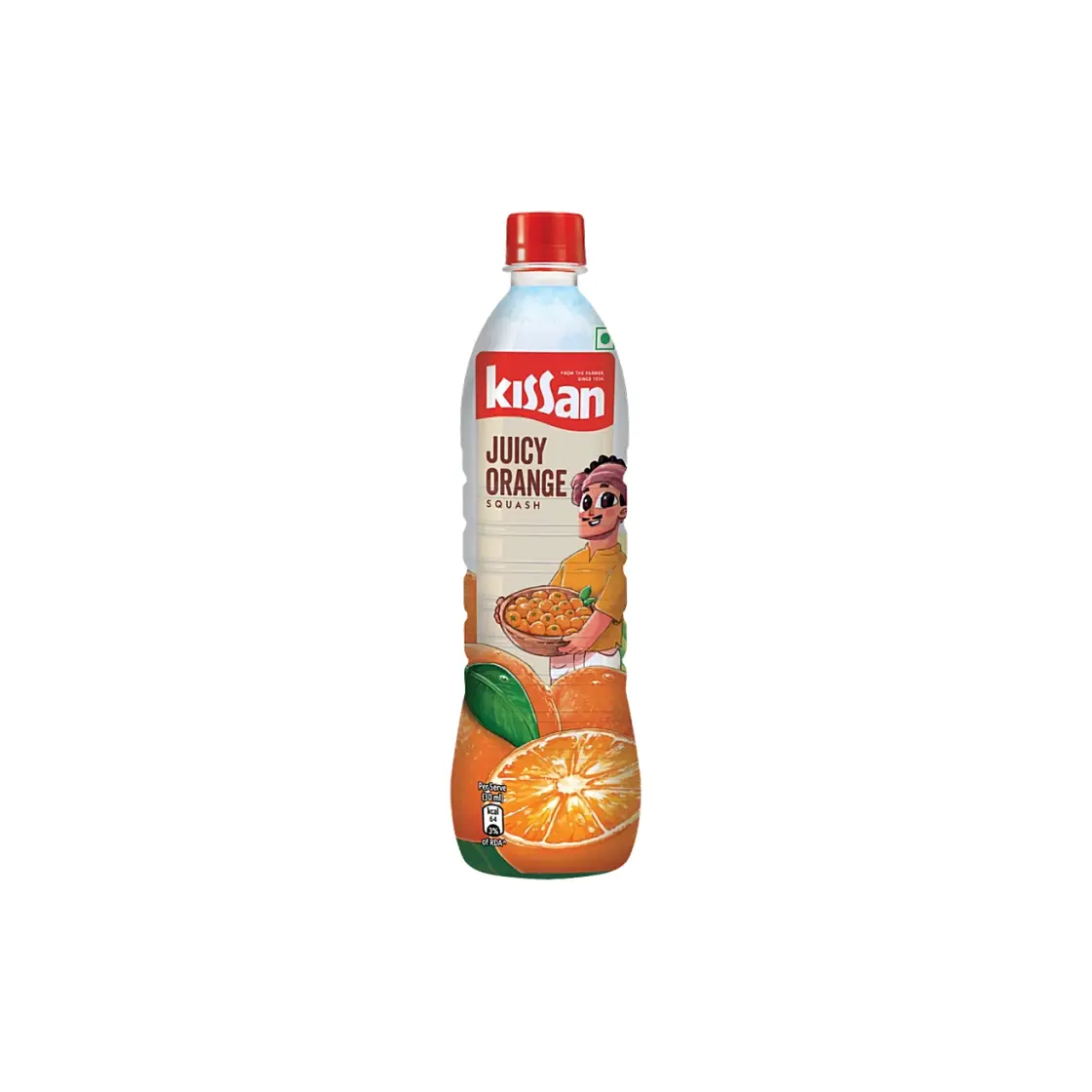 Kissan Juicy Orange Squash, 750 ml Bottle