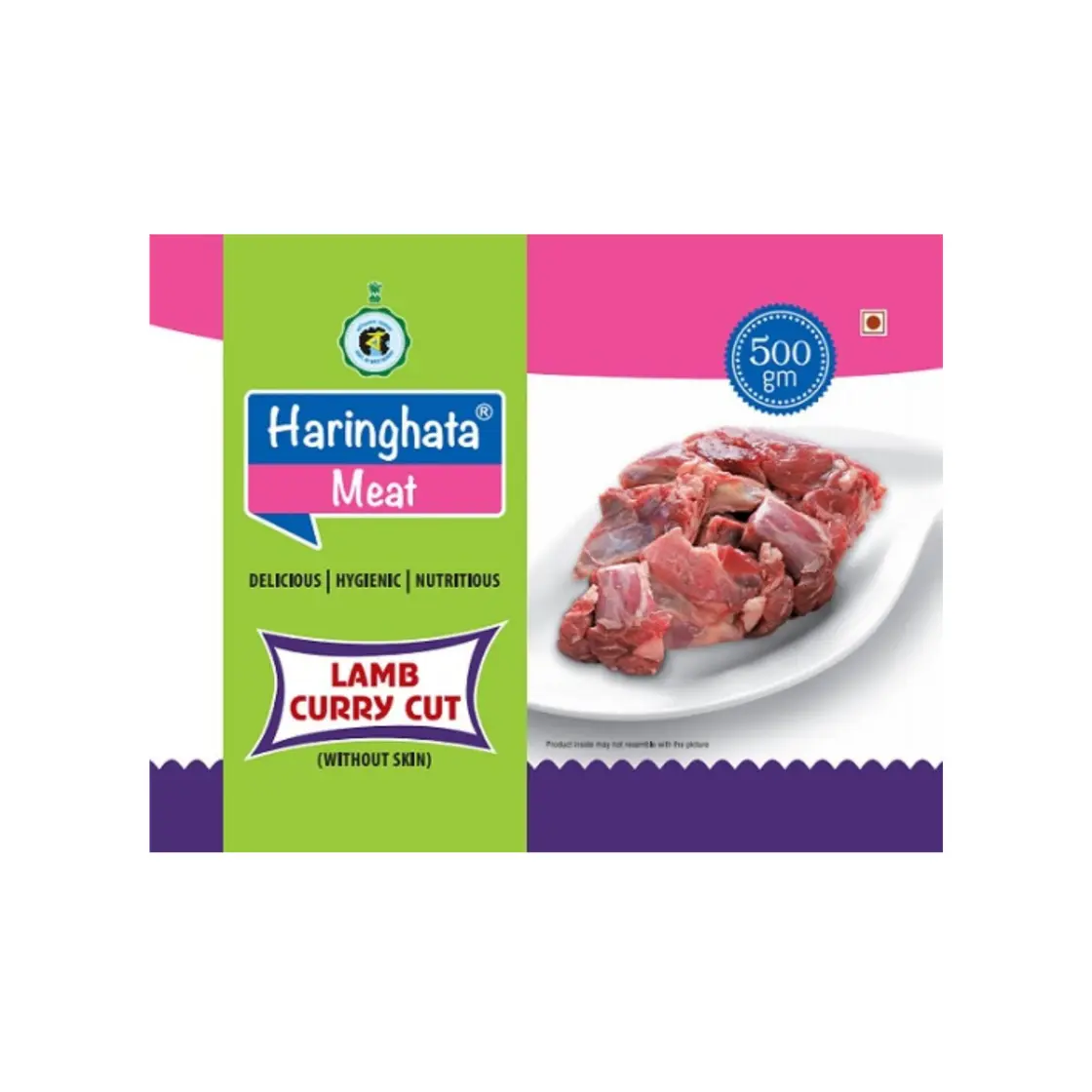 Haringhata Mutton  (Lamb Meat) Curry Cut