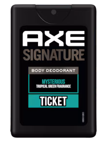Axe Signature Ticket Mysterious Long Lasting Pocket Deodrant