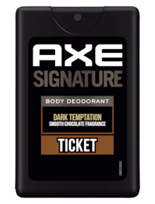 Axe Signature Ticket Dark Temptation Long Lasting Pocket