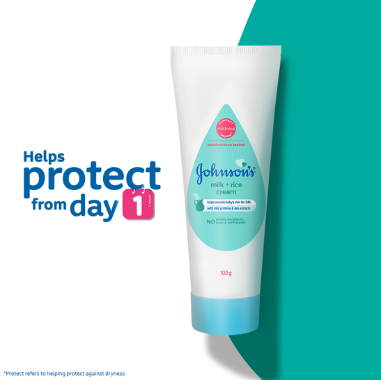 Johnson’s Milk + Rice cream