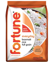 Fortune Everyday Basmati Rice 1kg Pouch