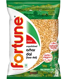 Fortune Unpolished Arhar Dal 1kg