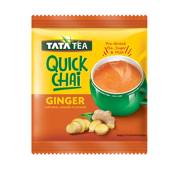 Tata Tea Quick Chai Ginger Pouch